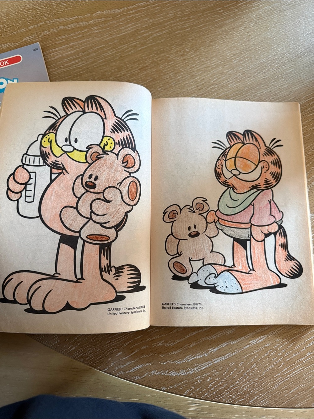 Vintage Tiny Toons and Garfield Coloring Books USED - Picture 15 of 16
